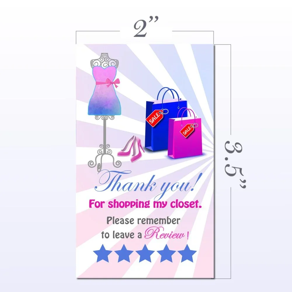 100 Assorted Thak you Cards